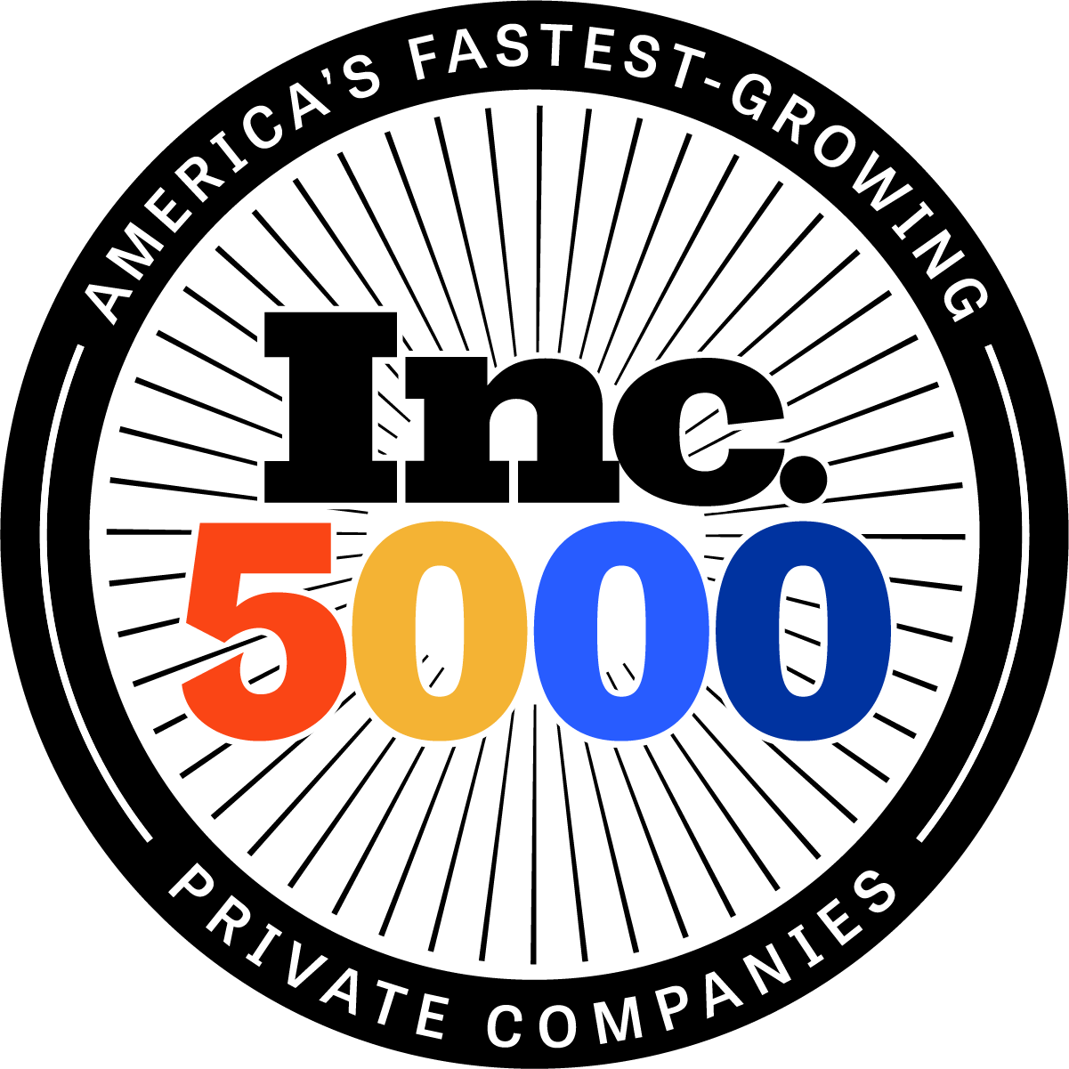 The Inc. 5000 Fasted-Growing Private Companies badge